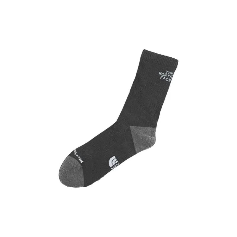 THE NORTH FACE Mid Calf Socks Unisex 1 Pack Gray-0