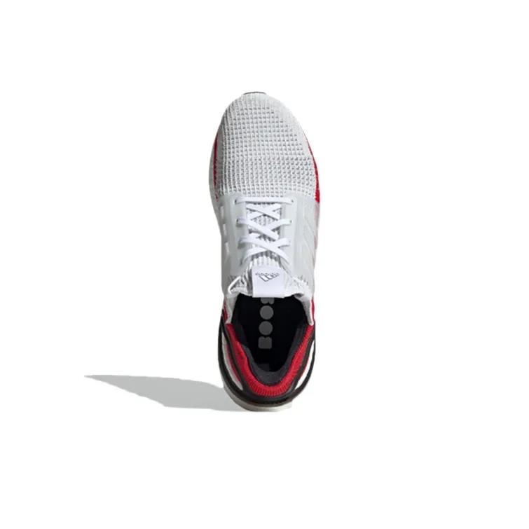 Adidas Ultra Boost 19 White Scarlet-4