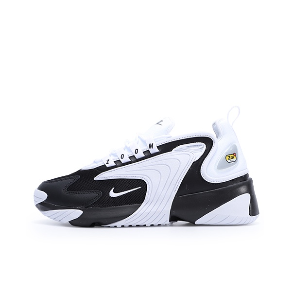 nike white and black zoom 2k trainers junior