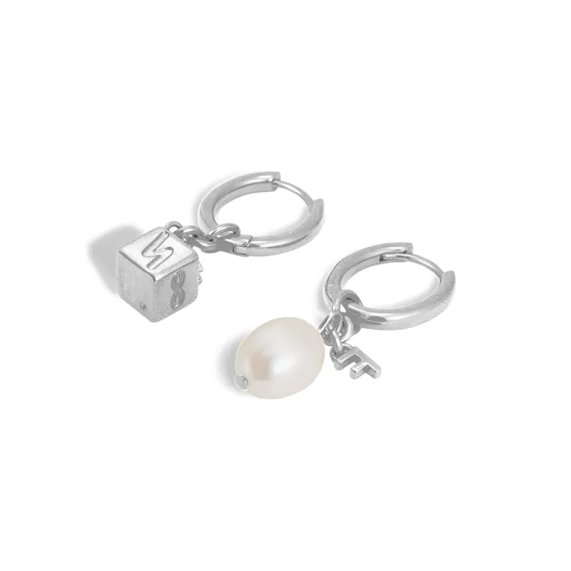 NEVERFAR Enamel Earrings Women's-5