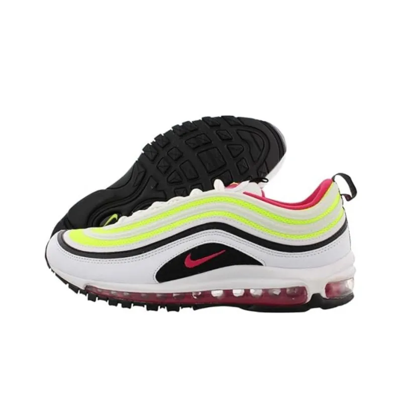 Nike Air Max 97 White Black Volt Rush Pink-4