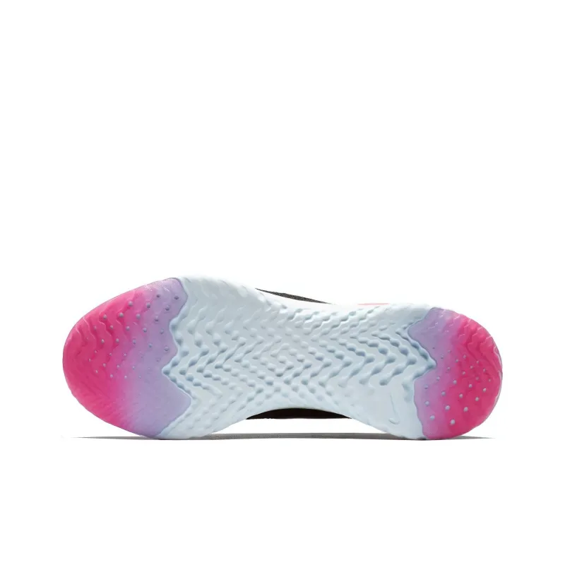 Nike Epic React Flyknit 2 Black Sapphire Hyper Pink-3