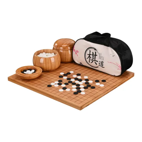 Imono Go Five In A Row Puzzle Black White Chess Chinese Chess 2 in 1 Board Games