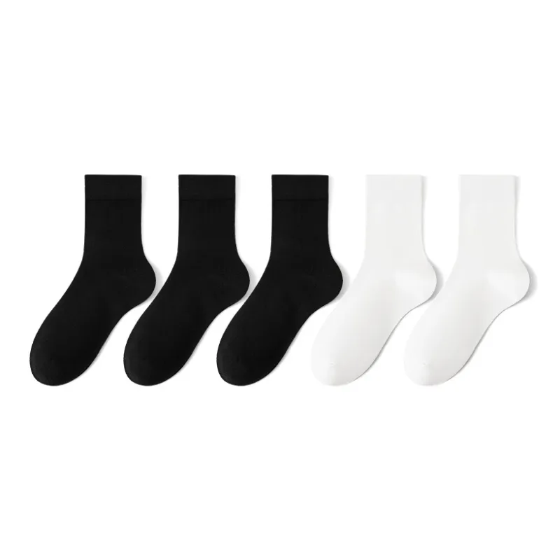 MIIOW Mid-Calf Socks Men's 5 Pack-12