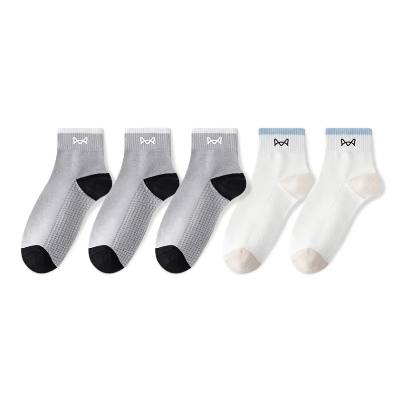 MIIOW Cool One Summer Series Mid Calf Socks Unisex Combo Set-12