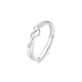 Sweet Love Single Ring, Women's (S999 Sterling Silver)