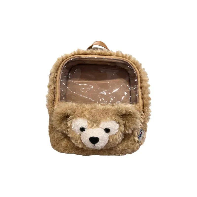 Disney Polyester Backpack, Shoulder Bag, Crossbody Bag Regular Women's Brown-2