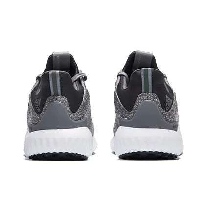 Adidas AlphaBounce Non slip Lightweight Low Top Running Shoes Unisex Gray-4