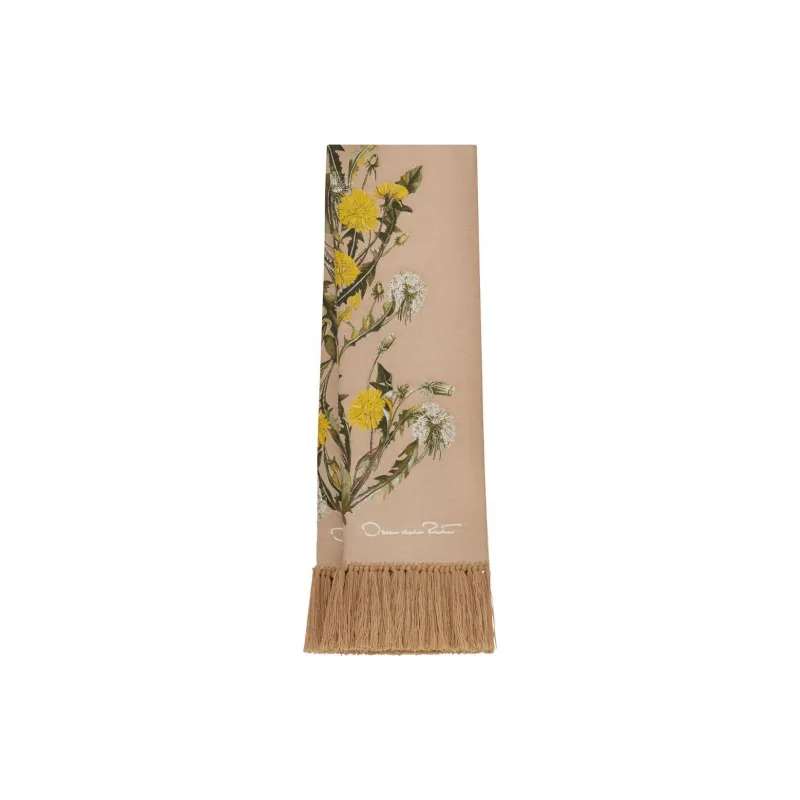 Oscar De La Renta Spider Chrysanthemum Wrap Scarf-0