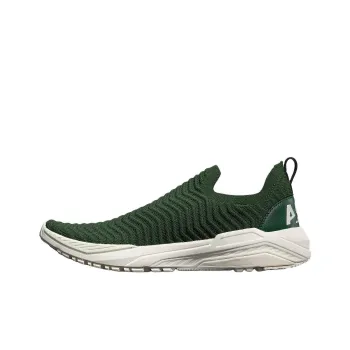 APL ATHLETIC PROPULSION LABS TechLoom Traveler Low-Top Casual Shoes Men's Dark Green