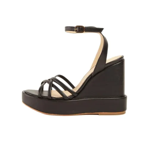 Paloma Barceló Nancy Strap Sandals 11cm Women's Black
