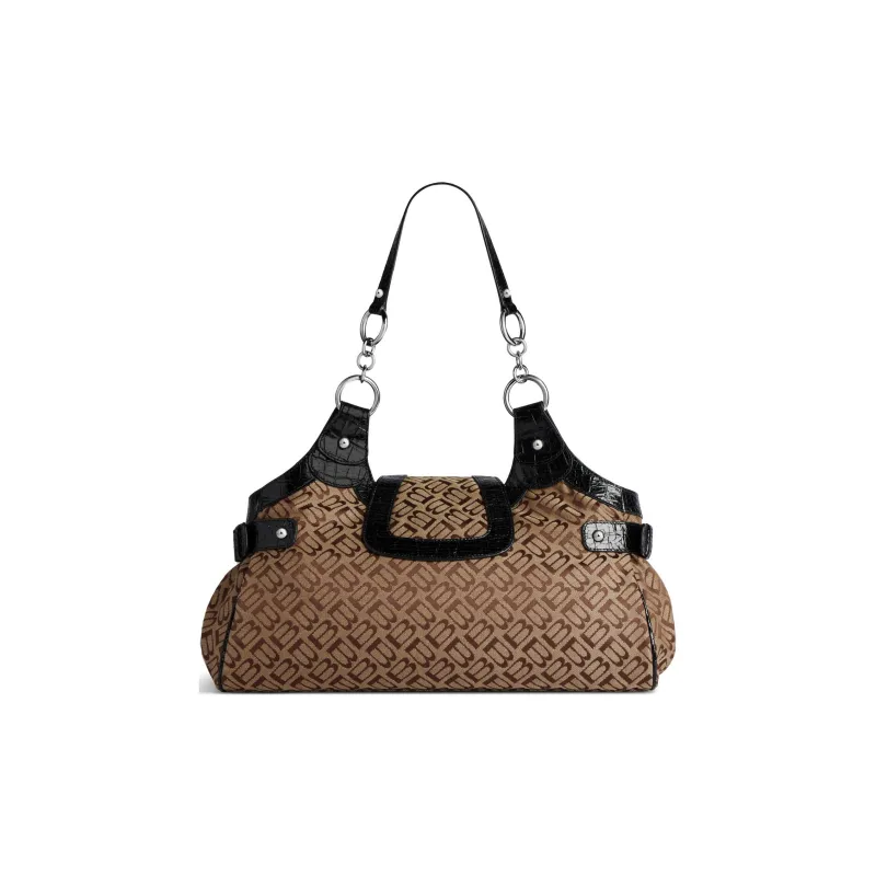 Balenciaga Essex Monogrammed Medium Shoulder Bag-3