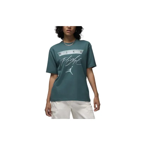 Jordan Flight Heritage T-Shirts Women's Oxidized Green