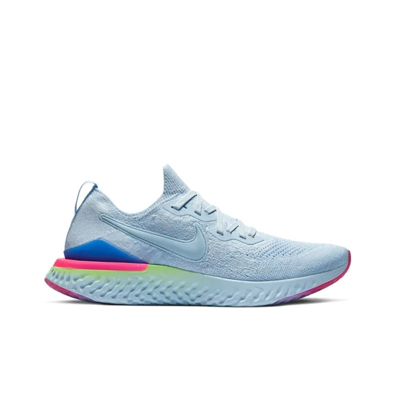 Nike Epic React Flyknit 2 Hydrogen Blue Sapphire Hyper Pink-1