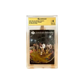 UPPER DECK 1997 98 UD Jordan Bulls 3D Hologram Teca Grading 8 Graded Cards 1 Pc