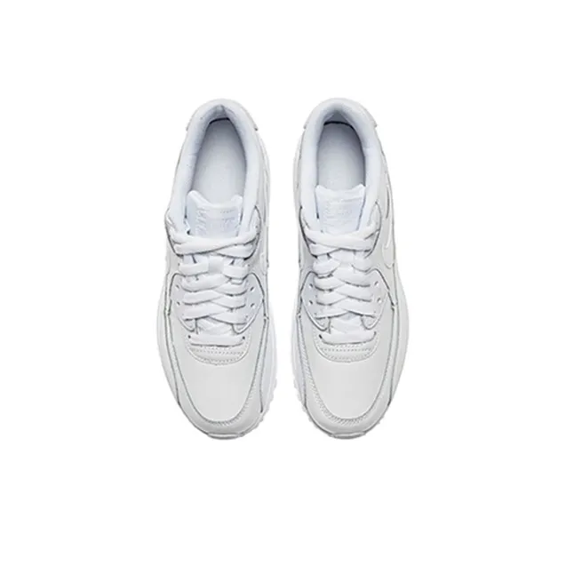 Nike Air Max 90 White Leather GS-3