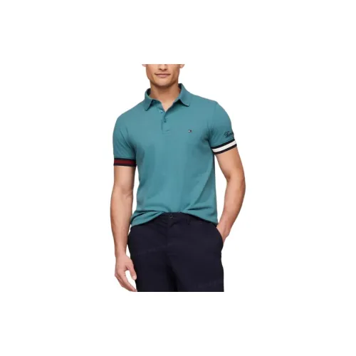 Tommy Hilfiger Polo Shirts Men Green