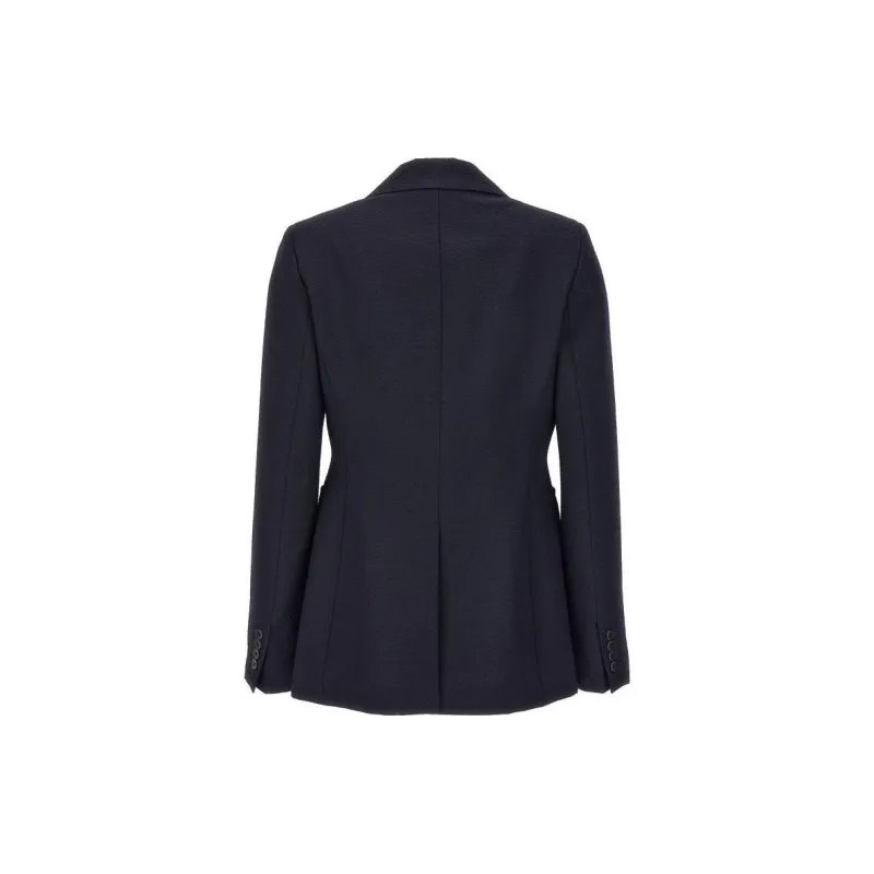 MaxMara Albero Double Breasted Long Sleeved Jacket-1