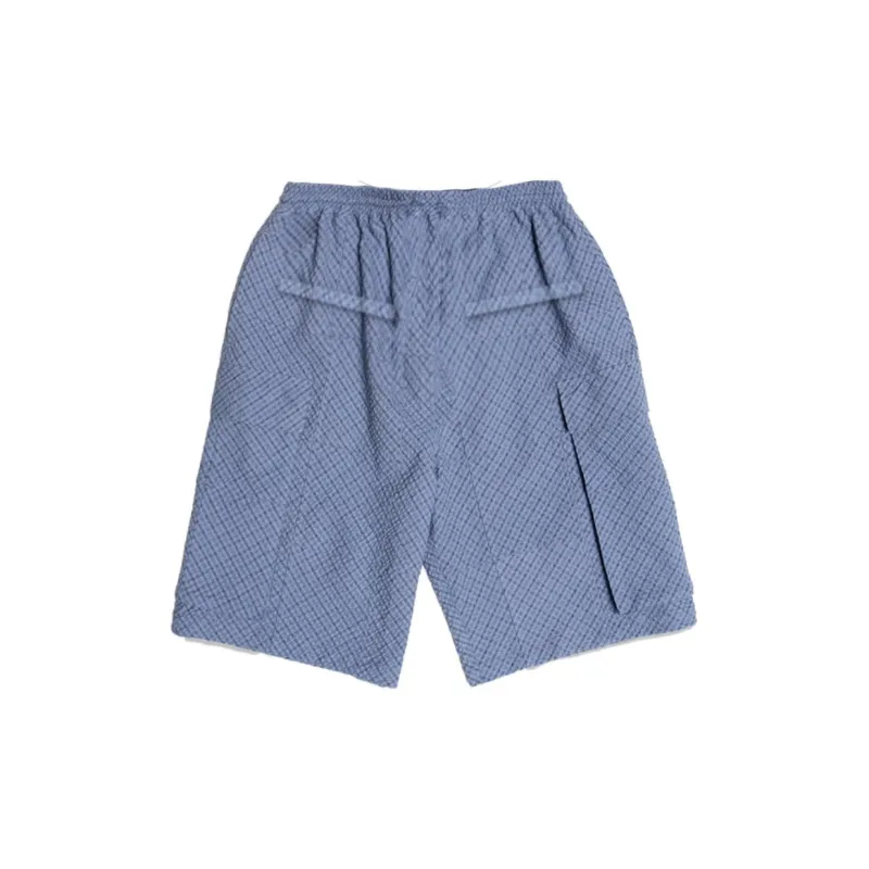 Round Two Casual Shorts Unisex Blue-1