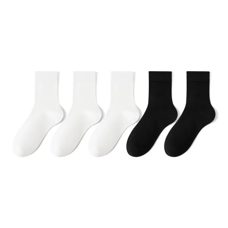 MIIOW Mid-Calf Socks Men's 5 Pack-10