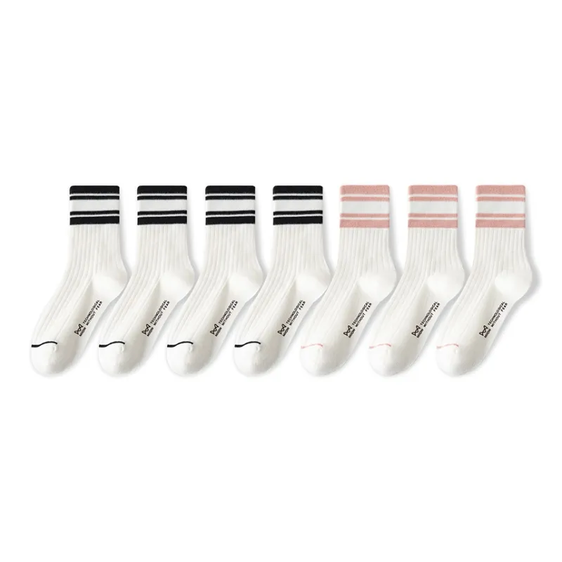 MIIOW Cool One Summer Series Mid Calf Socks Unisex 5 Pack-98