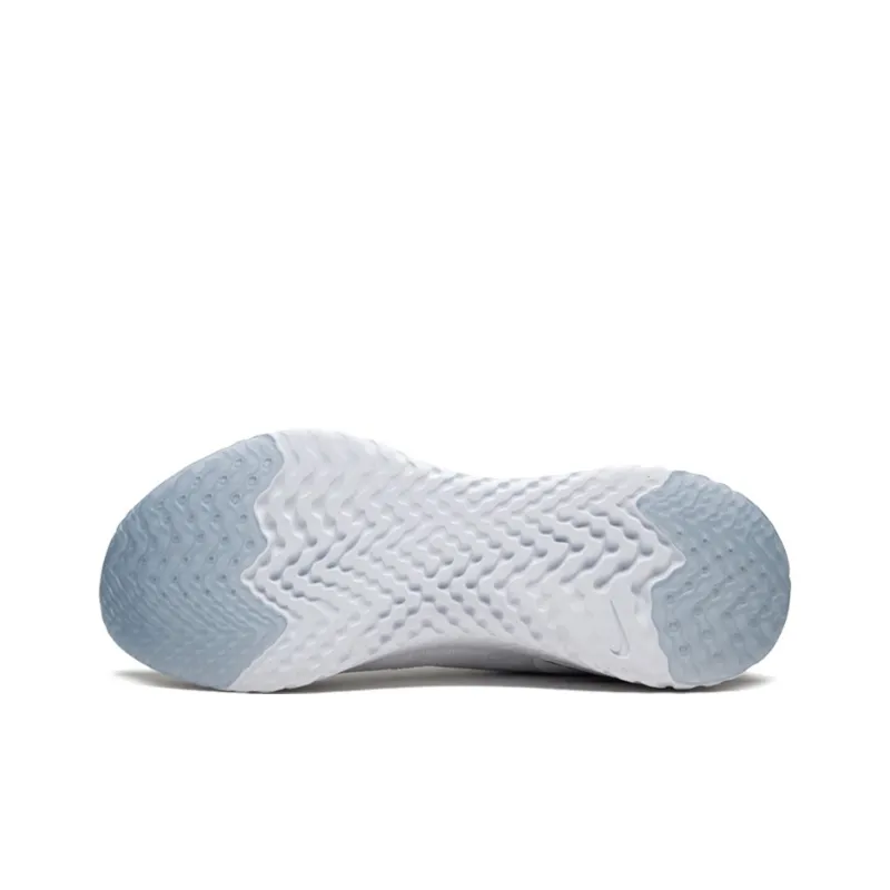 Nike Epic React Flyknit White Racer Blue-4