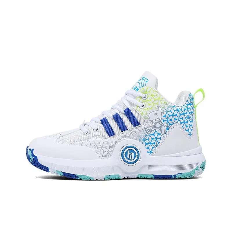 HLA JEANS Mid-Top Basketball Shoes Unisex-0