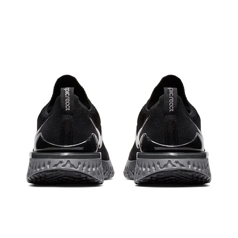 Nike Epic React Flyknit 2 Black Anthracite-4