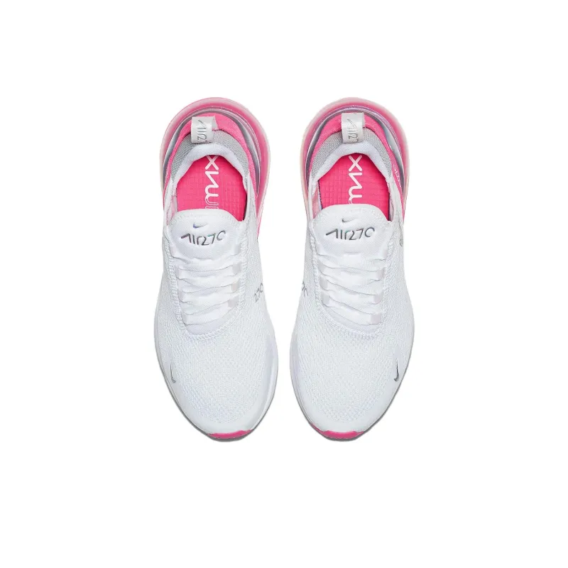 Nike Air Max 270 'White Laser Fuchsia' Women's-2