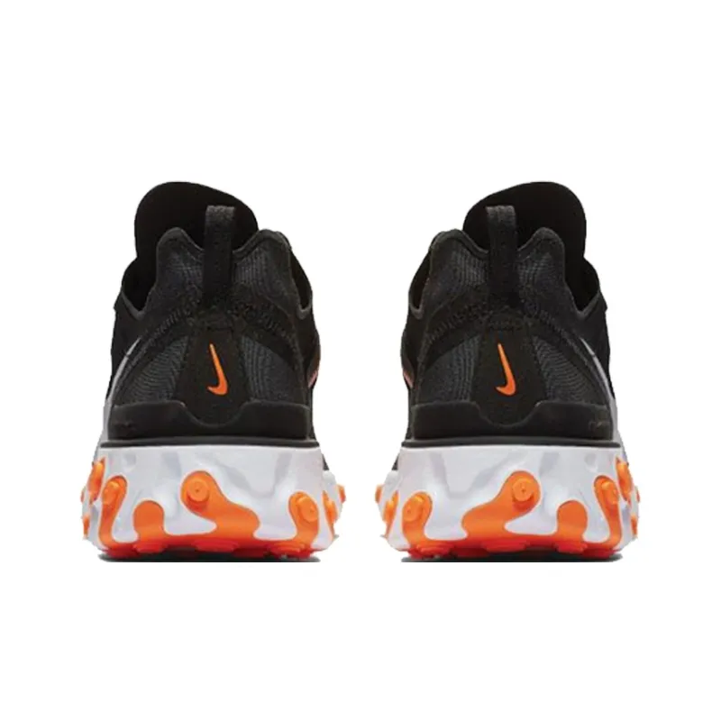 Nike React Element 55 Black Cool Grey Total Orange-4