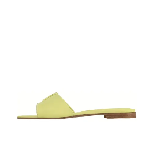 LOUIS VUITTON Capri Slide Slippers Women's Yellow