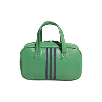 Adidas Polyurethane Handbag Small Size Unisex Green