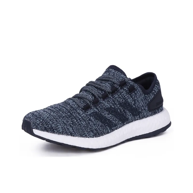 Adidas Pureboost Slip Resistant Lightweight Support Low Top Running Shoes Unisex Blue-2