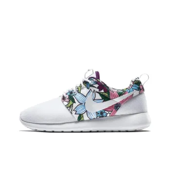 Nike Roshe Run White Floral Aloha Women's