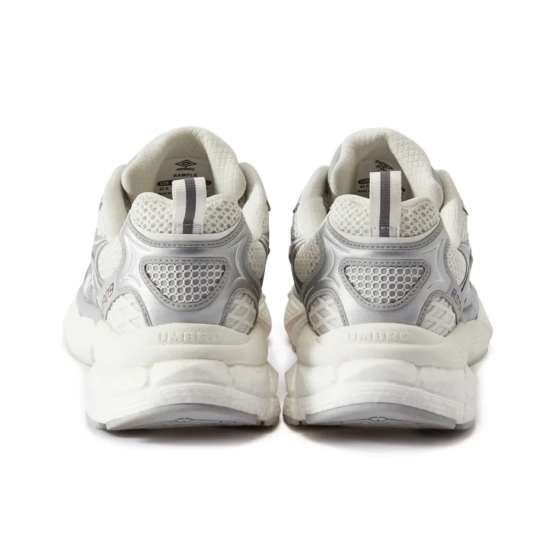 Umbro Anti-Slip Wear-Resistant Low-Top Casual Shoes Unisex Silver White-16