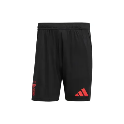 Adidas SS24 Soccer Bottoms Men's Black Red