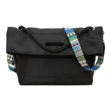 Black (Multicolor Pattern)