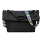 Black (Multicolor Pattern)
