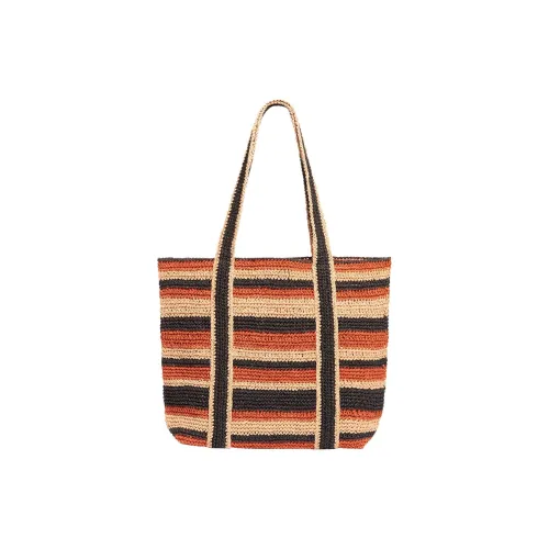 Vanessa Bruno Paper Tote Bag, Shopping Bag, Shoulder Bag, Handbag Large Size Women's Light Umber