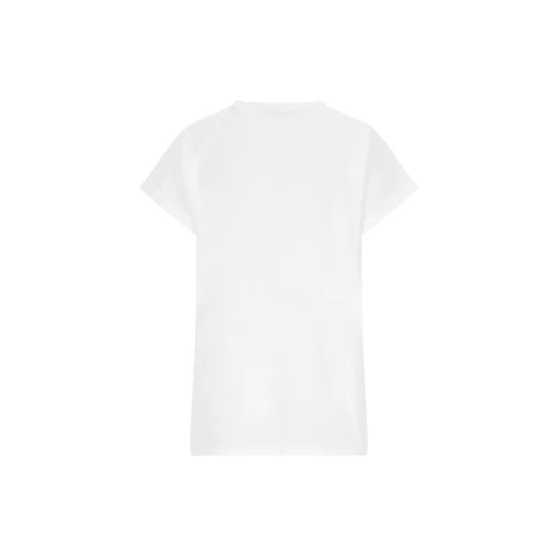 BALMAIN Logo Detailed Crewneck T Shirt-1