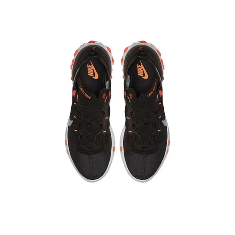 Nike React Element 55 Black Cool Grey Total Orange-3
