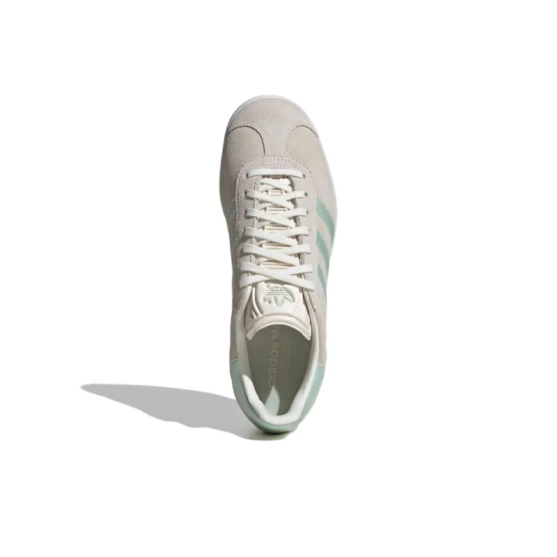 Adidas Originals Gazelle Linen Green Metallic Women's-4