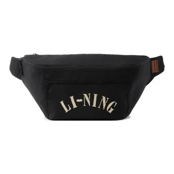LiNing Polyester Fanny Pack Regular Unisex Basic Black