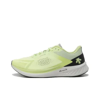 DESCENTE Slip Resistant And Breathable Low Top Running Shoes Unisex Green