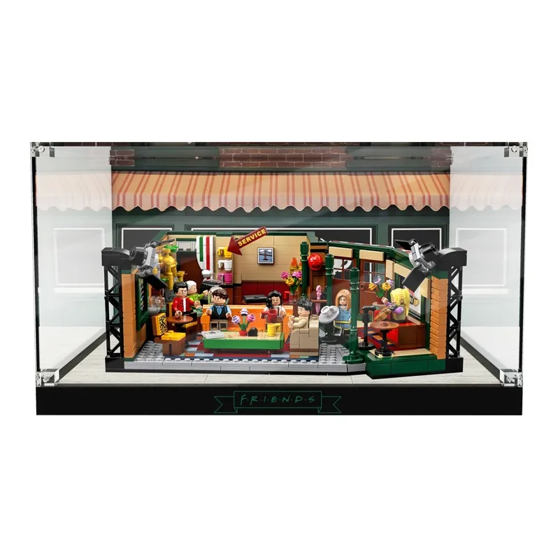 LIGHT YOUR BRICKS 10292/21319 Friends Apartment Display Case By LEGO Model Accessories-7