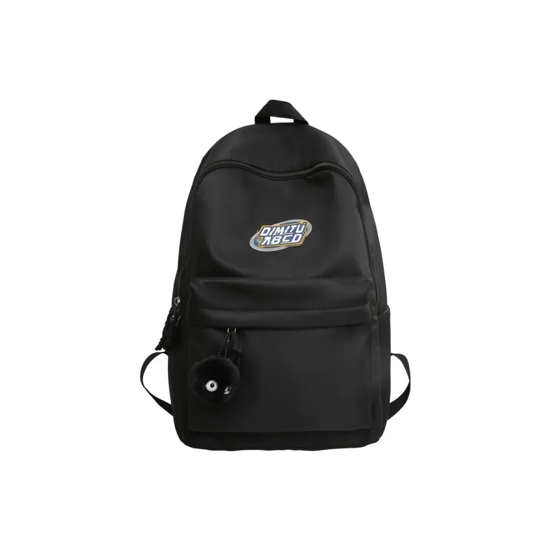KAKAXI Nylon Backpack Unisex Black/Blue/Green/Pink-0