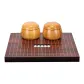 High Cover Nan Bamboo Pot+Solid Wood Red Plate+Imitation Jade (Send A Practical Gift Package)