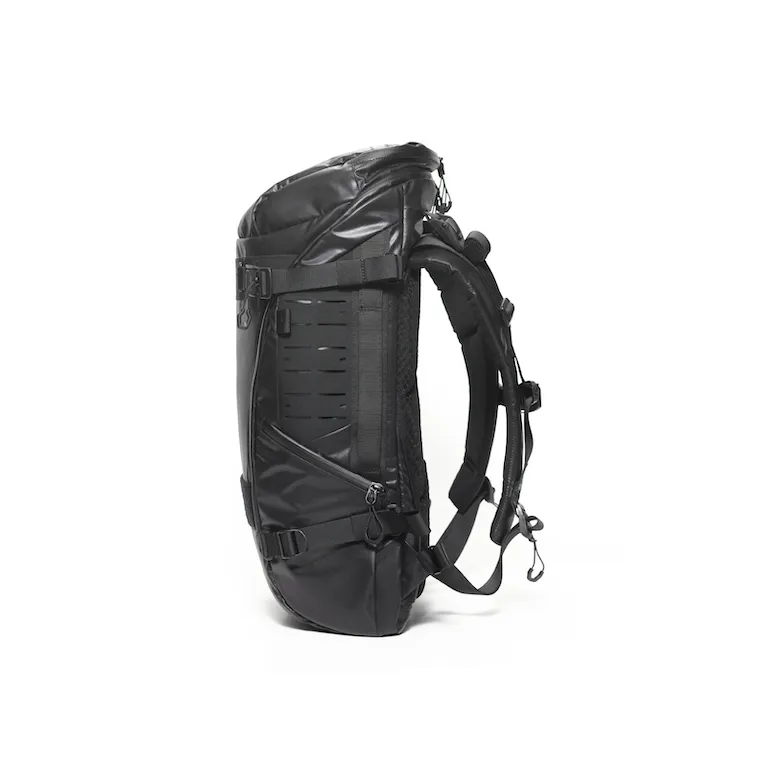FOXBAT DYNAMICS Nylon Backpack Regular Unisex Subsonic Black PTX Edition-1