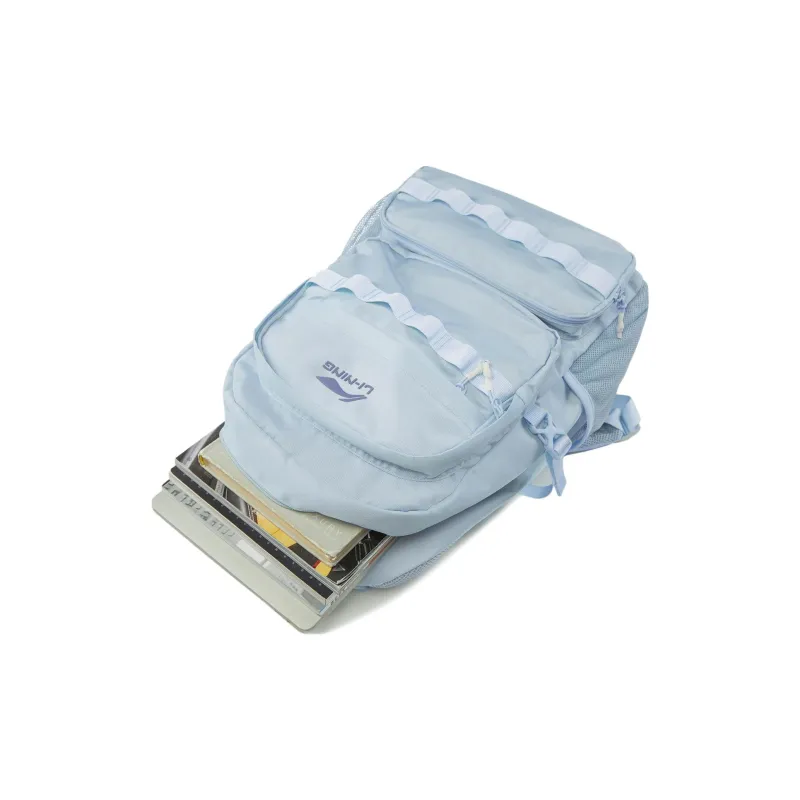 LiNing Polyester Backpack Regular Unisex Cloud Blue-3