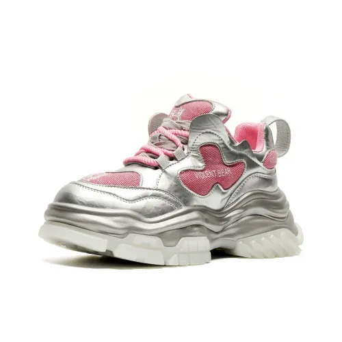 Violentbear Slip Resistant Breathable Low Top Chunky Sneakers Women's